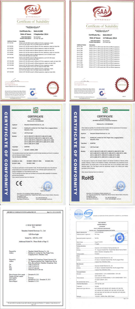 China Aladdin Precision Lighting Tech Limited certification